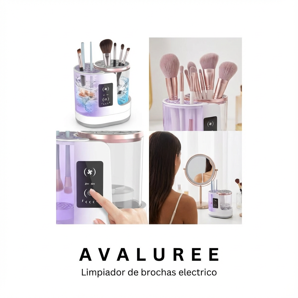 Limpiador de brochas electrico
