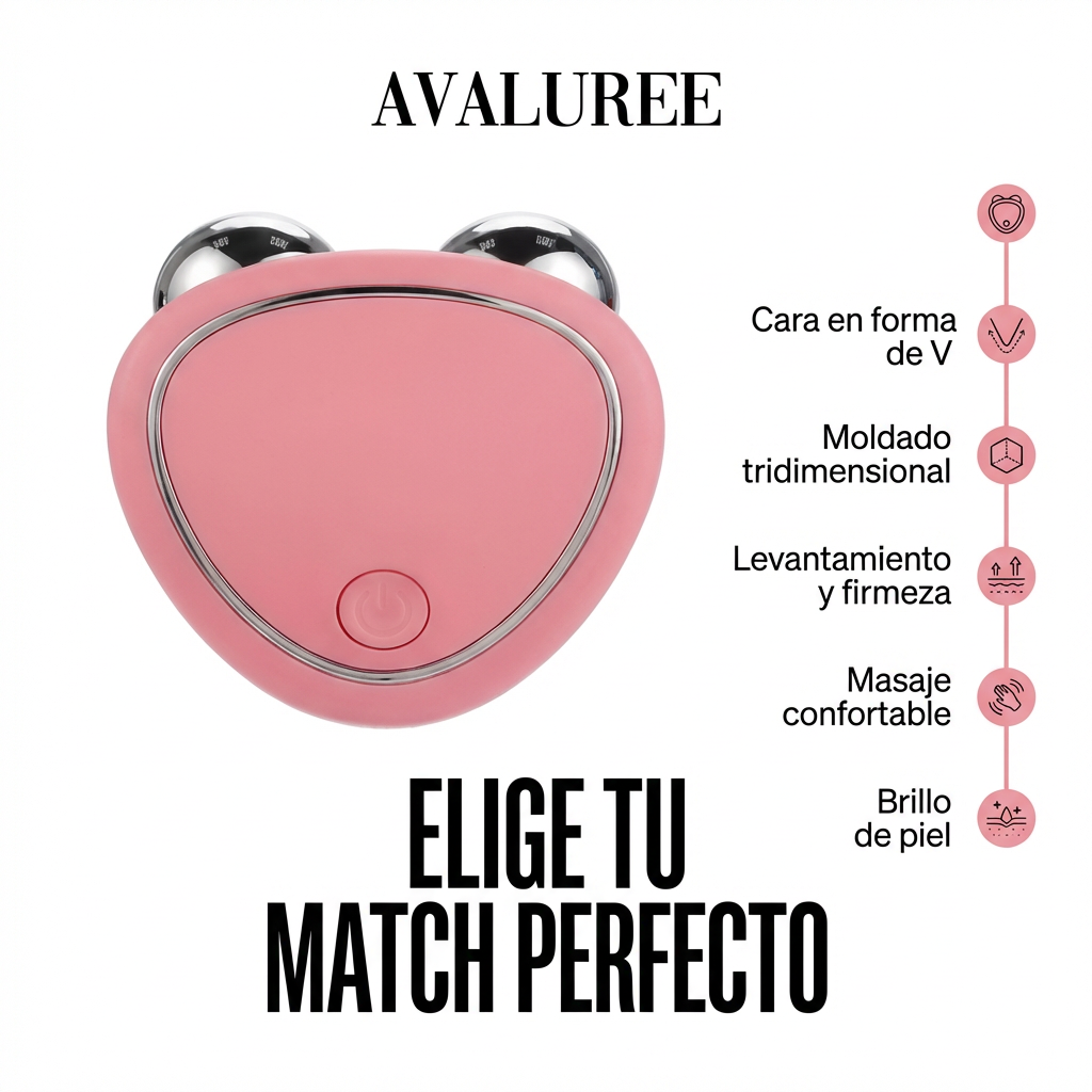 Masajeador Facial de Microcorriente