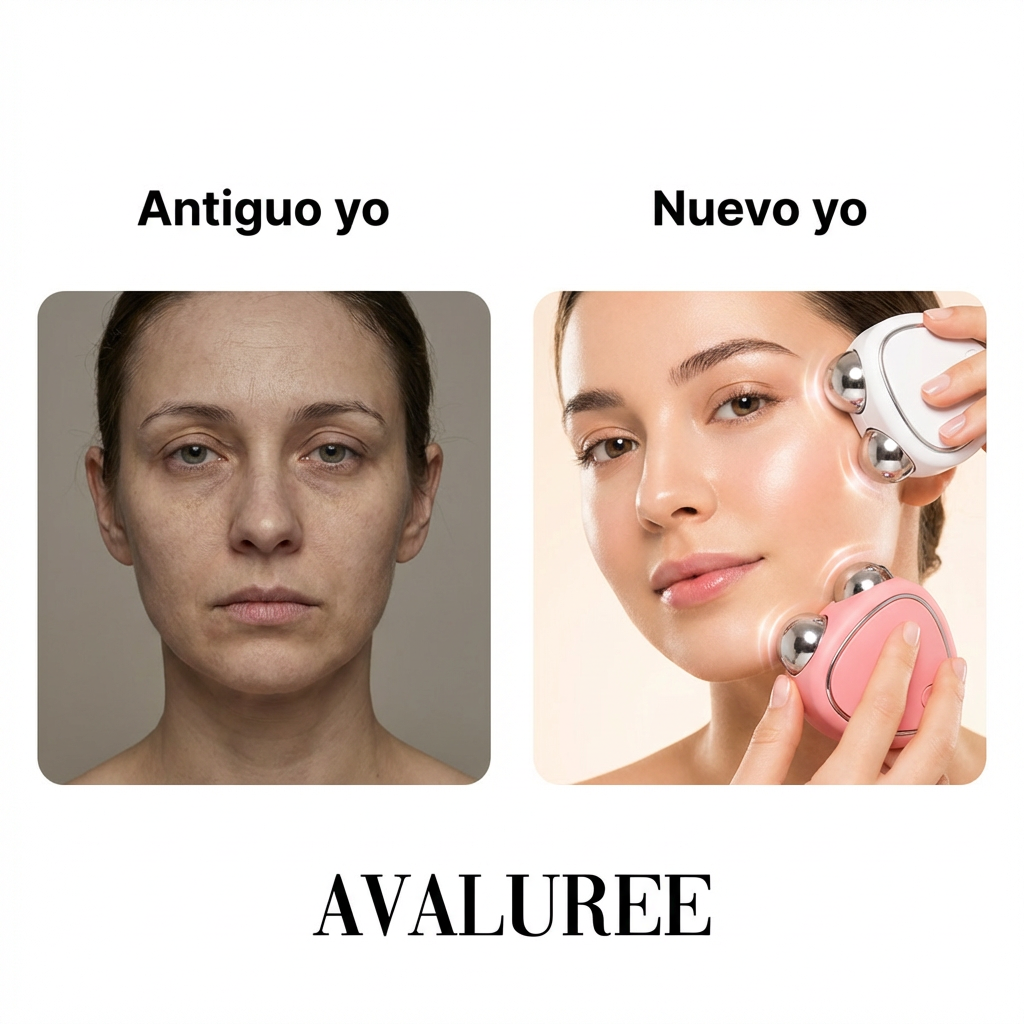 Masajeador Facial de Microcorriente