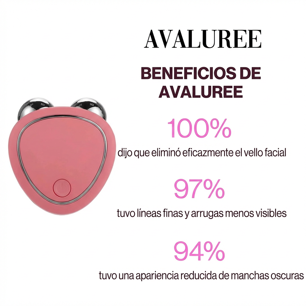Masajeador Facial de Microcorriente
