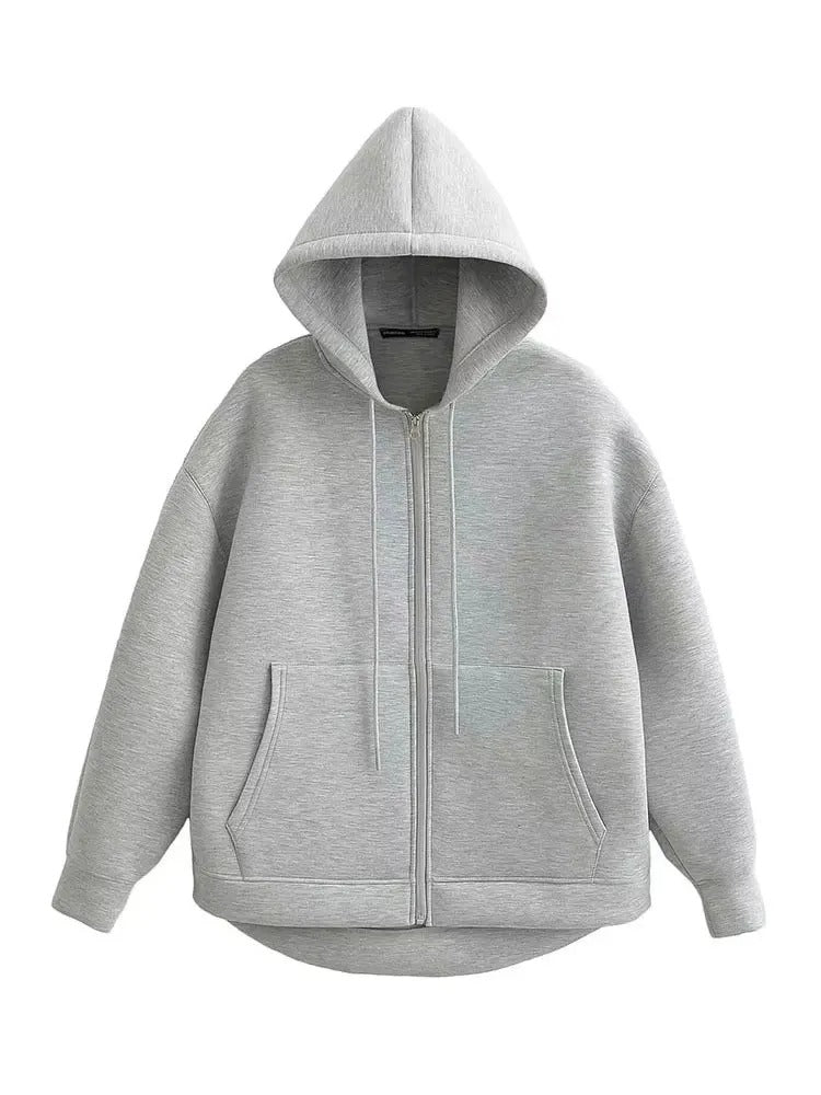 Chaqueta manga larga con capucha