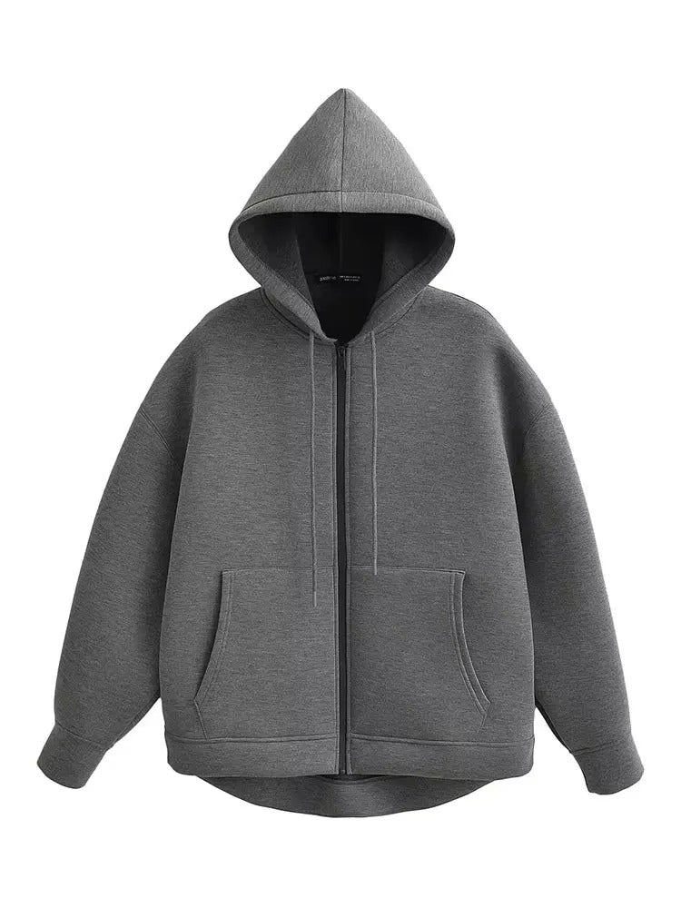 Chaqueta manga larga con capucha