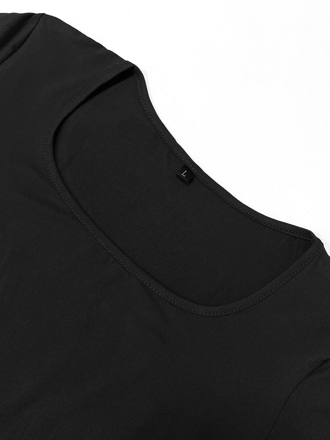 Vestido largo manga larga