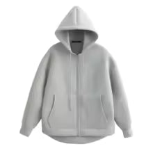 Chaqueta manga larga con capucha