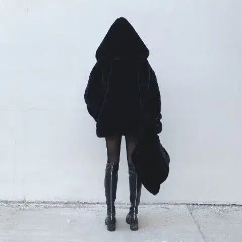 Abrigo de terciopelo